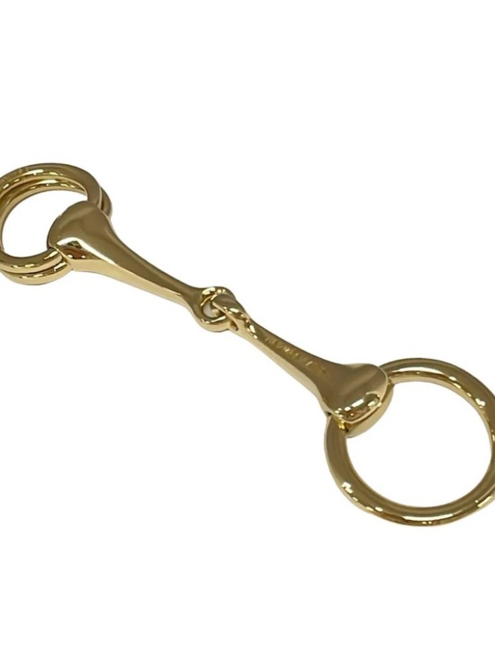 HERMES Mouldu Gold Hardware None Scarf Ring
